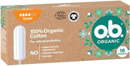 O.B. Organic Super 16 szt. - zdjęcie 2
