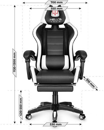 Hell's Chair U-Warrior White - zdjęcie 2