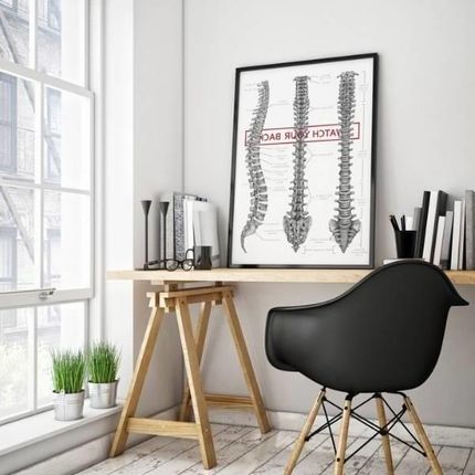 Marta Pawelec Plakat Anatomiczny Kręgosłup Watch Your Back - zdjęcie 6