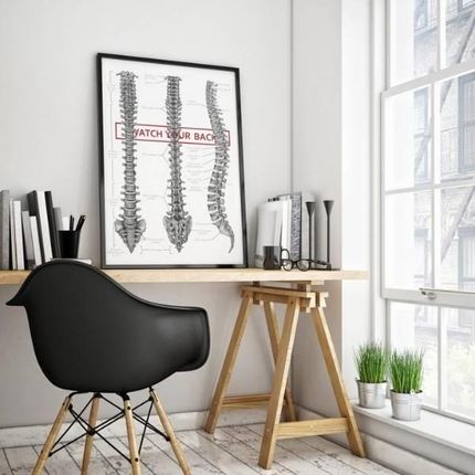 Marta Pawelec Plakat Anatomiczny Kręgosłup Watch Your Back - zdjęcie 4