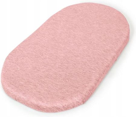 Ceba Prześcieradło Do Gondoli X2 Light Grey + Pink - zdjęcie 2