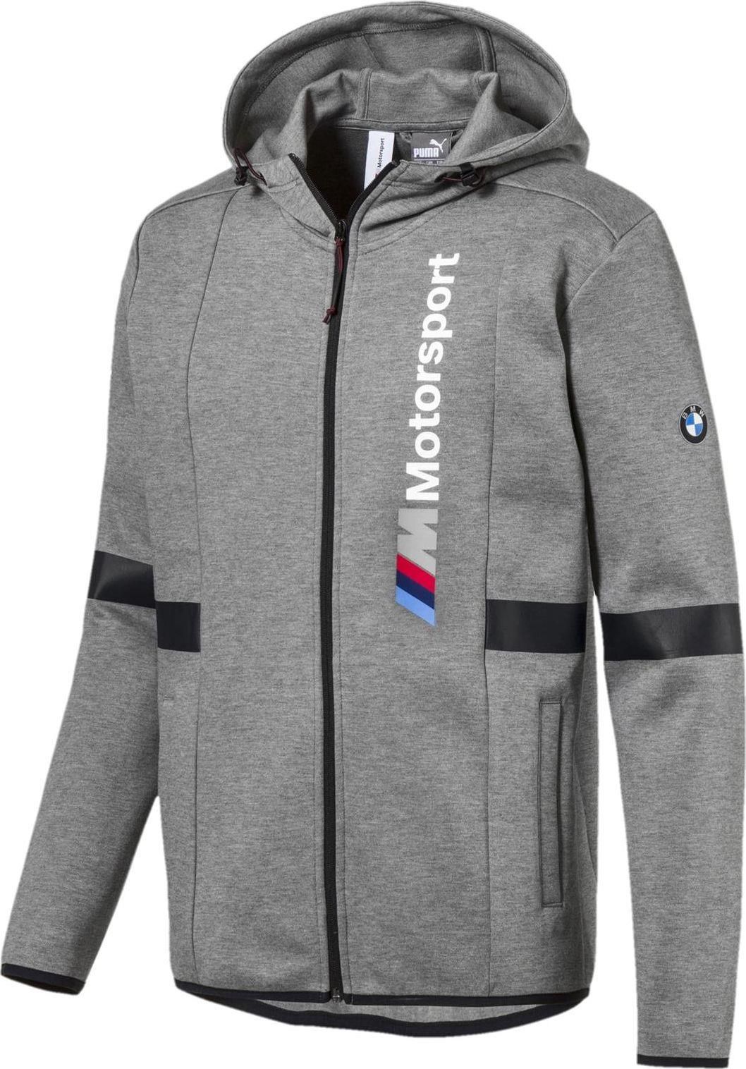 Puma Bluza M Ska Bmw Mms Hooded Sweat Jacket Szara R Xxl