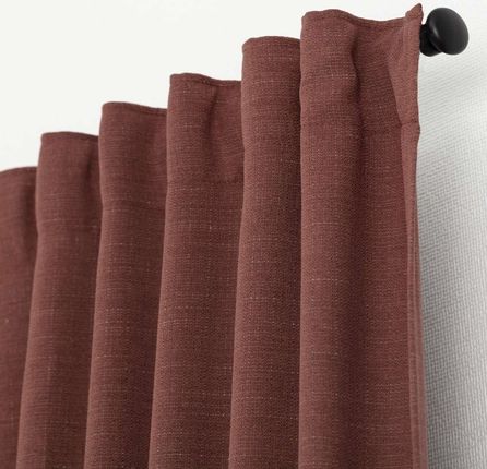 Dekoria Zasłona Basic Na Taśmie Marszczącej 140X280Cm Wrzosowy Brąz 1 Szt. 140Cm X 280 249 689 - zdjęcie 4