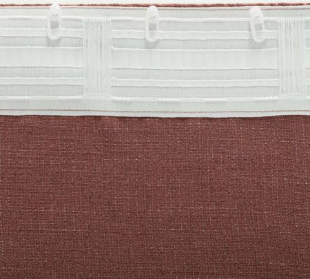 Dekoria Zasłona Basic Na Taśmie Marszczącej 140X280Cm Wrzosowy Brąz 1 Szt. 140Cm X 280 249 689 - zdjęcie 2