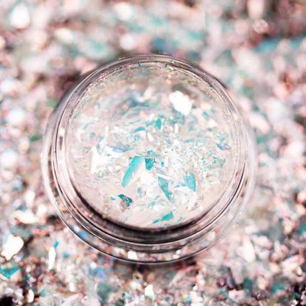 ALLEPAZNOKCIE (SW) EFEKT LUSTRA PŁATKI GALAXY FLAKES #6 PYŁEK ZDOBIEŃ - zdjęcie 5
