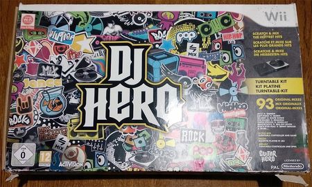 DJ Hero + kontroler DJa (Gra Wii) - zdjęcie 2
