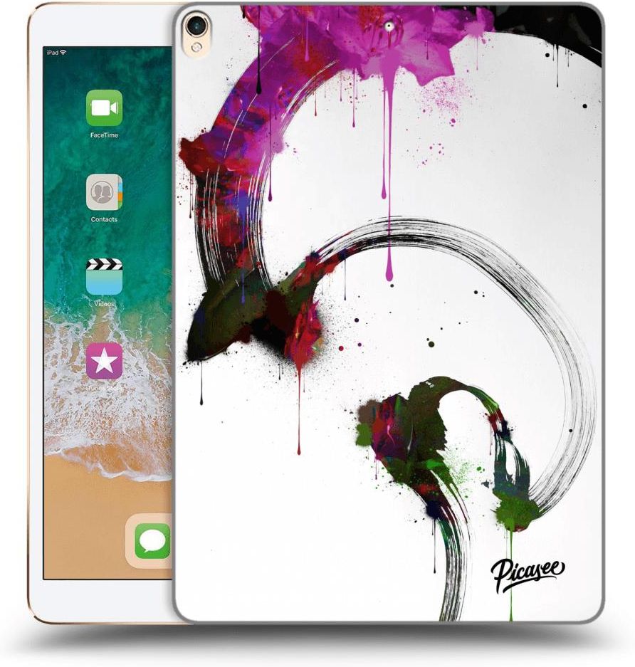 SILIKONOWE CZARNE ETUI NA APPLE IPAD PRO 10 5 2017 2 GEN PEONY