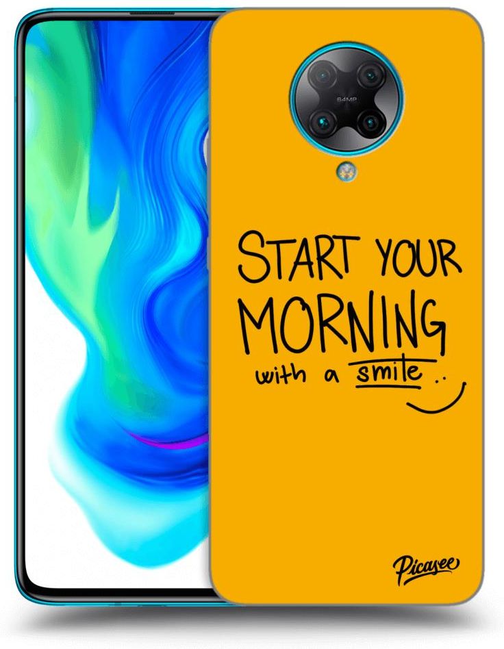 SILIKONOWE PRZEŹROCZYSTE ETUI NA XIAOMI POCO F2 PRO SMILE Etui na