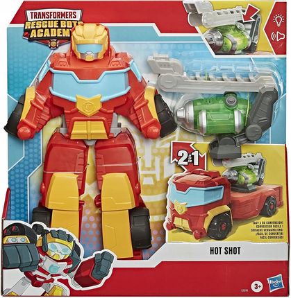 Hasbro Transformers Rescue Bots Hot Shot 35cm Duża 2w1 E7591 - zdjęcie 5