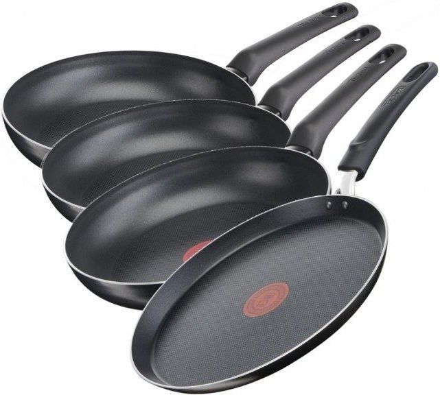 Tefal Patelnia 20 24 28 NALEŚNIKOWA Simple Cook ZESTAW B55691 B55610