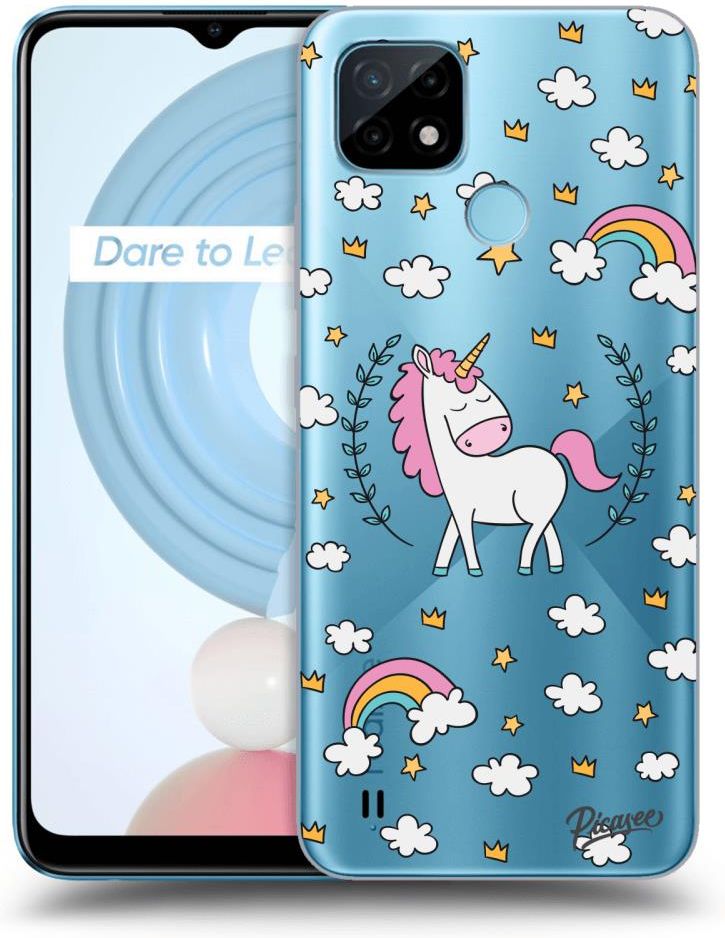 Silikonowe Prze Roczyste Etui Na Realme C Unicorn Star Heaven