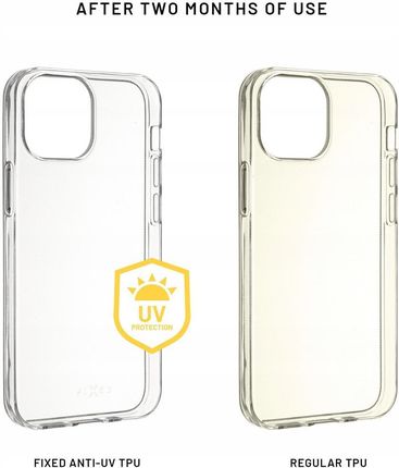 Obudowa dla telefonów komórkowych FIXED Slim AntiUV na Apple iPhone 13 mini (FIXTCCA-724) przezroczysty - zdjęcie 3
