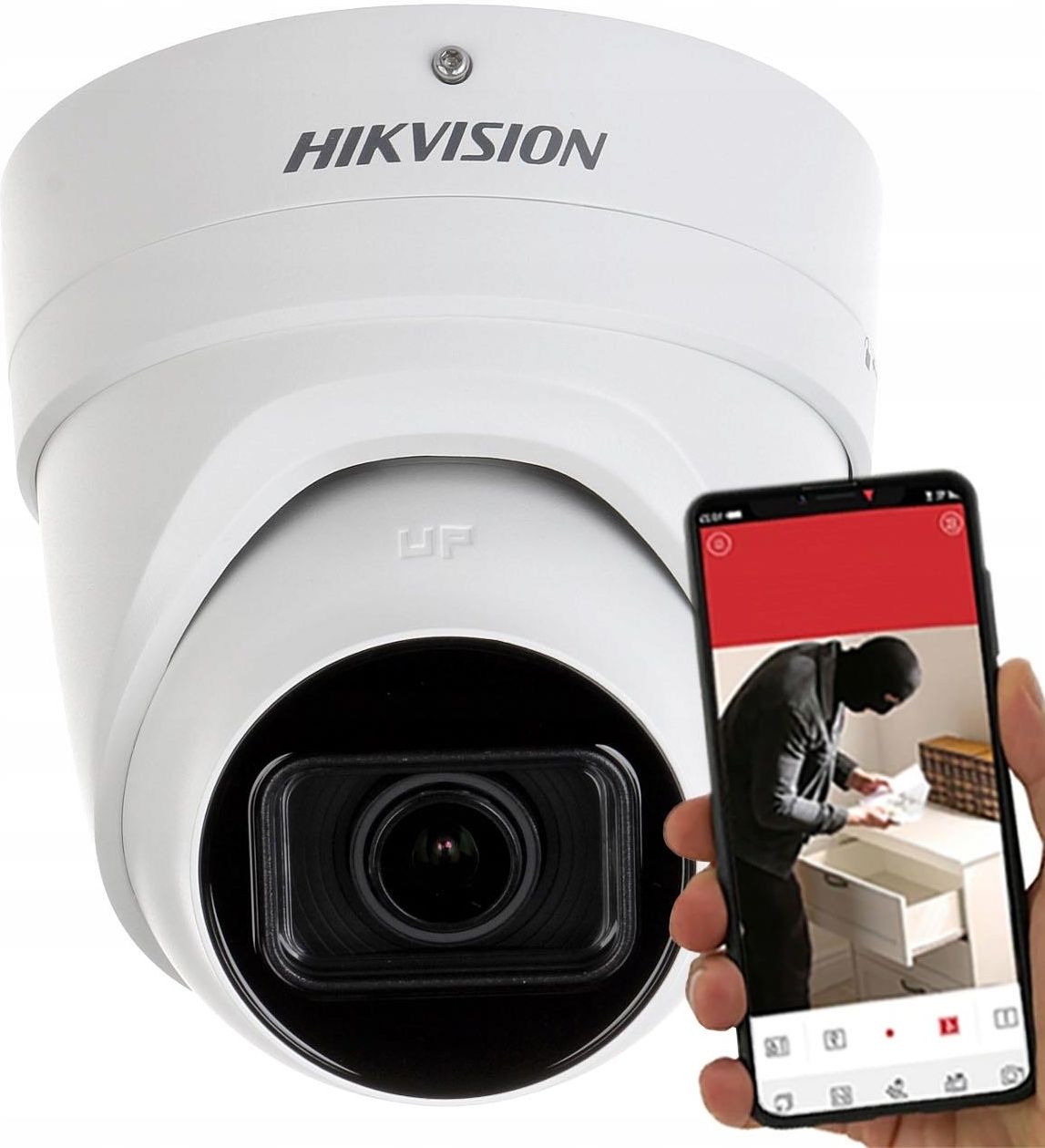 Kamera Przemys Owa Hikvision Kamera Ip Ds Cd H G Izs Acusense Mpx