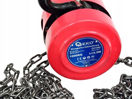 Wyciągarka łańcuchowa Geko G01090 - zdjęcie 3