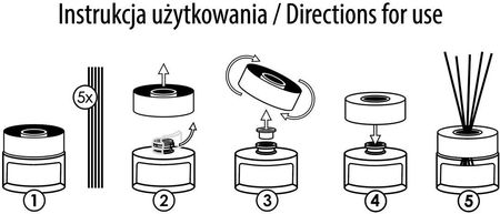 Bispol Dyfuzor Zapachowy 50Ml Bay Leaf & Blackberry Dz50 325 9743 - zdjęcie 2