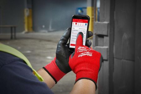 Milwaukee Rękawice Robocze Budowlane Ochronne 8 M - zdjęcie 2