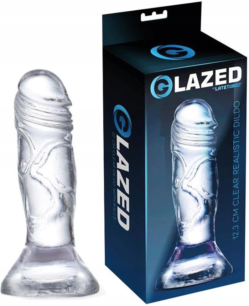 Glazed Żelowe realistyczne dildo na przyssawce 12 3 cm Ceneo pl