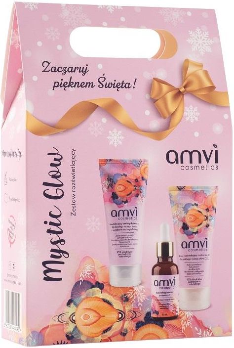 Zestaw Dla Kobiety Amvi Cosmetics Mystic Glow Xmass Zestaw