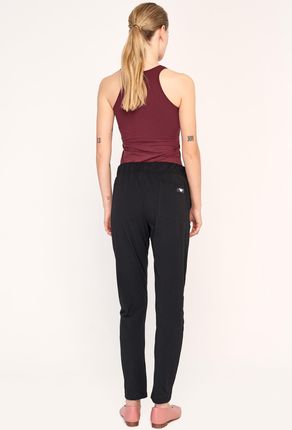 by Insomnia Spodnie proste YLVA PANTS CZARNY - zdjęcie 3