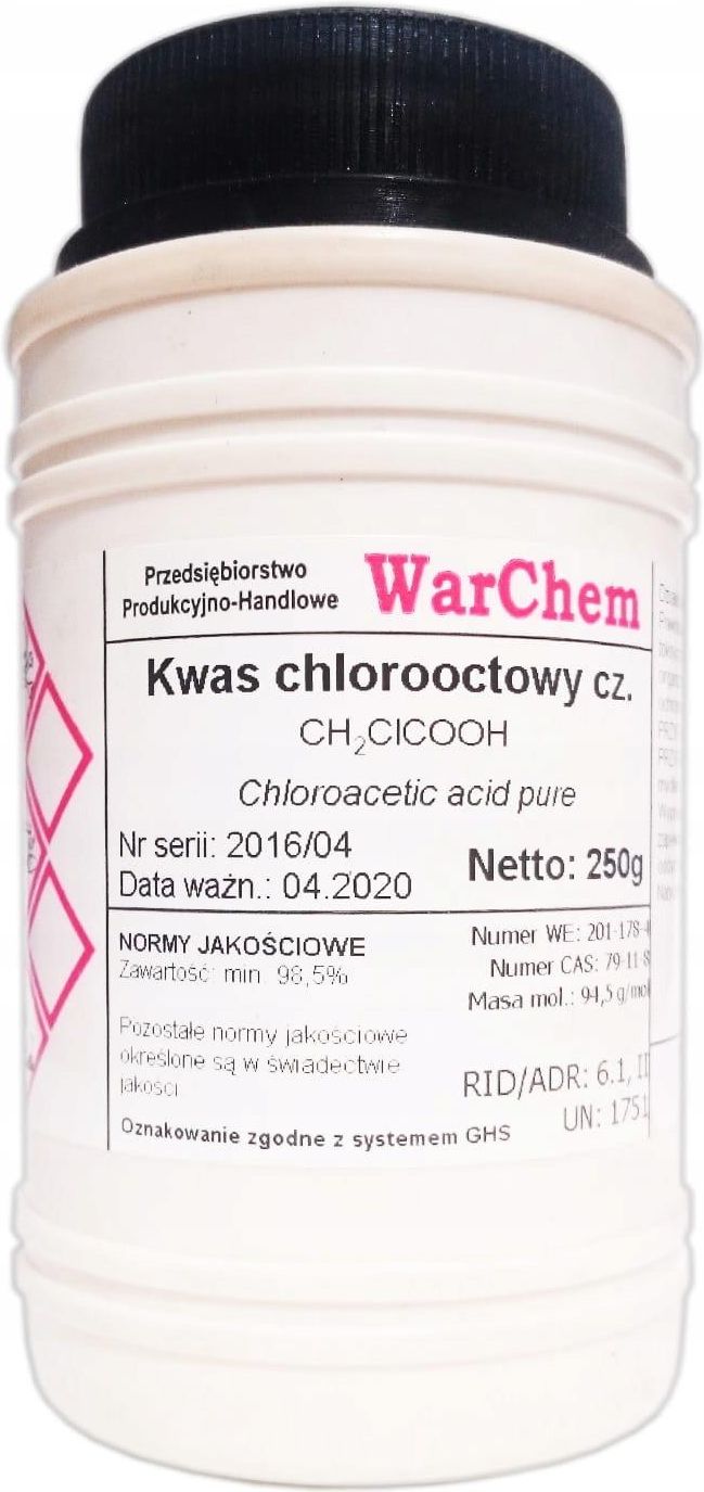 Drobne Akcesoria Medyczne Warchem Kwas Chlorooctowy Czysty G Ceny