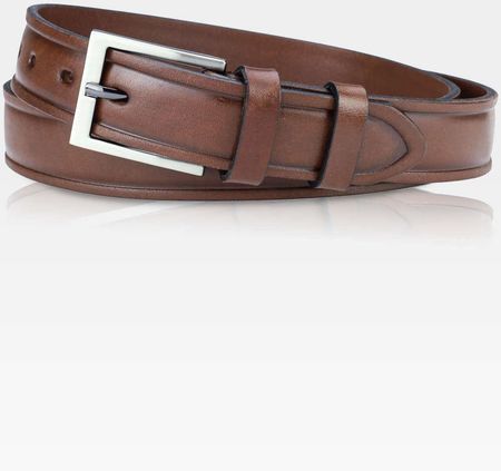 Stevens Skórzany Pasek Skóra Z Ciętego Lica Jakość 3cm Unisex - zdjęcie 4