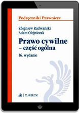 Prawo cywilne część ogólna Ceny i opinie Ceneo pl