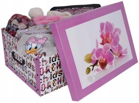 Pudełko Ozdobne Dekoracyjne Maxi Kwiaty Orchidea - zdjęcie 3