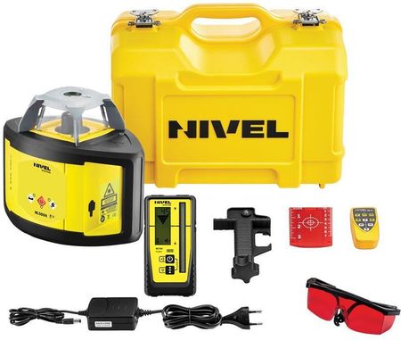 Niwelator laserowy NIVEL SYSTEM NL500 DIGITAL + łata LS-24 + statyw SJJ1 - zdjęcie 4