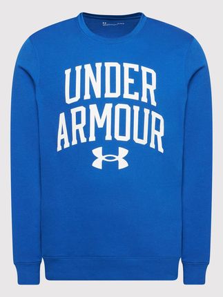 Under Armour Bluza Ua Rival 1361561 Niebieski Loose Fit - zdjęcie 3