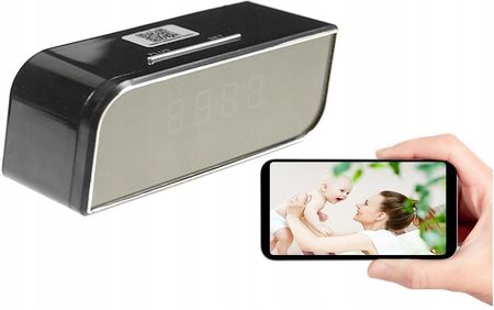 Budzik Zegarek Szpiegowski Wifi Mini Kamera Fhd - zdjęcie 5
