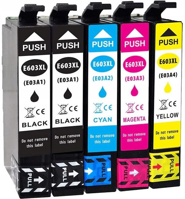 Tusz Un Ink 5x Tusze Do Epson 603 XL XP 3100 WF 2810 XP 2100