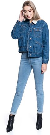 Wrangler Kurtka Damska Sherpa Friends Jacke Pebble Sand W432Mcx2A - zdjęcie 5
