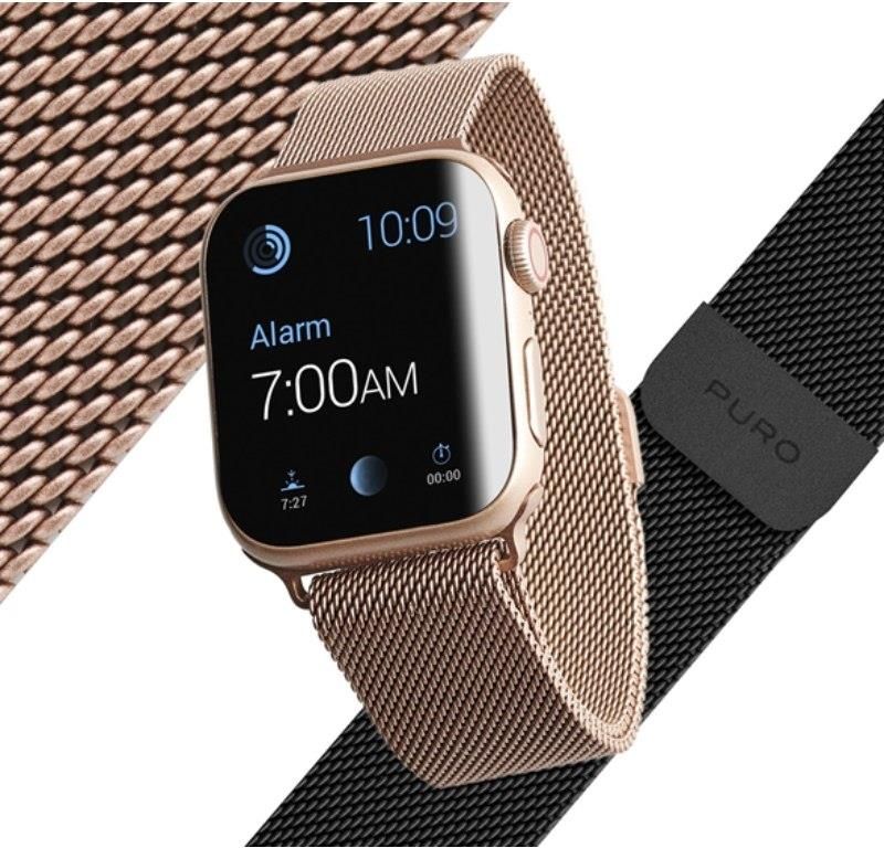 Puro Milanese Magnetic Band Pasek Ze Stali Nierdzewnej Do Apple Watch