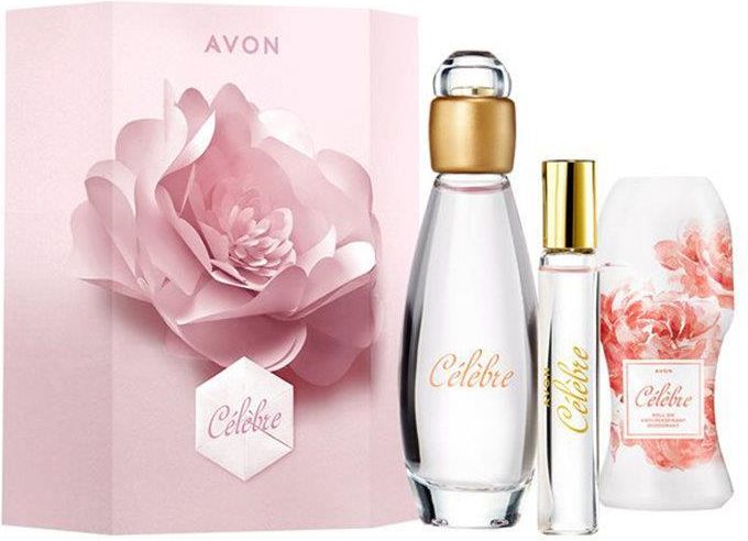 Avon Zestaw Celebre 3 Szt Woda Tealetowa 50 Ml 10 Ml Dezodorant 50 Ml