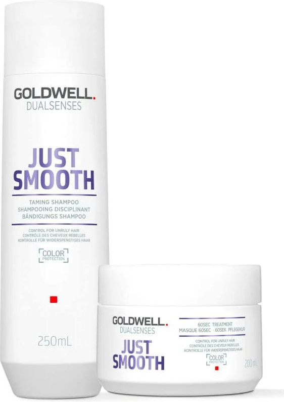 Zestaw Dla Kobiety Goldwell Just Smooth Szampon 250ml Maska 200ml