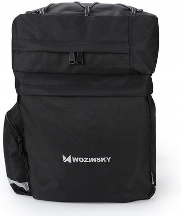 Wozinsky Duża Sakwa Torba Rowerowa Na Bagażnik 60L - zdjęcie 3