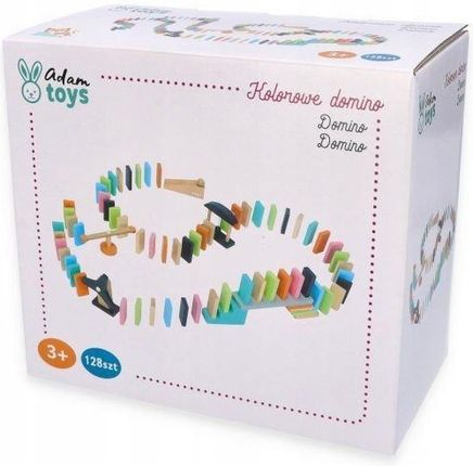 Adam Toys Kolorowe Domino N4016 - zdjęcie 3