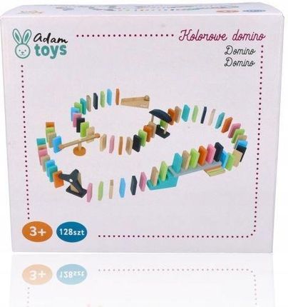 Adam Toys Kolorowe Domino N4016 - zdjęcie 2