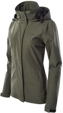 Hitec Damska Kurtka Przejściowa Hi-Tec Lady Harriet Jacket Wiosenno-Jesienna Ciemnozielona Rozmiar M - zdjęcie 6