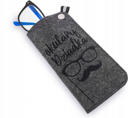 Korbi Filcowe Etui Na Okulary Dzień Dziadka - zdjęcie 2