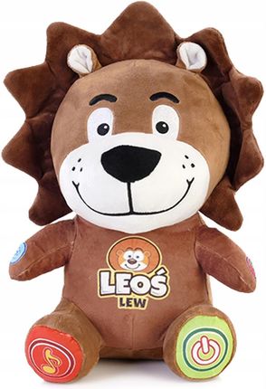 Artyk Pluszowy Lew Leoś Brązowy - zdjęcie 2