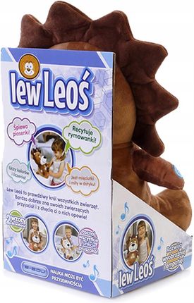Artyk Pluszowy Lew Leoś Brązowy - zdjęcie 3