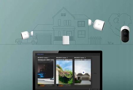Kamera Zewnętrzna Imilab Ec4 + Bramka 2K Wifi - zdjęcie 4