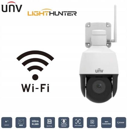 IP PTZ WIFI Uniview 2MP IPC672LR-AX4DUWK - zdjęcie 2
