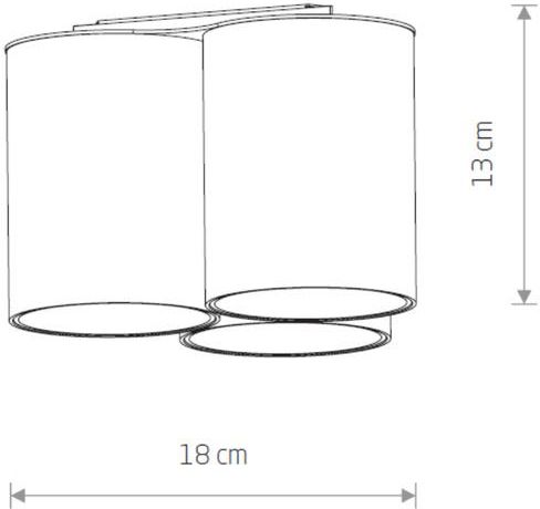 Nowodvorski Lampa Sufitowa afon Eye Tone Iii 10W Led Biały Ceny i