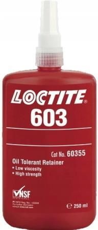 Klej Loctite 603 250ml mocowanie części współosiowych Opinie i ceny