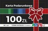 Zdjęcie Am76 Karta Podarunkowa 100 PLN - Warszawa