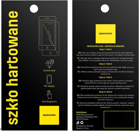 Spacecase Pełne Szkło Hartowane Szybka Do Lg K42 (11247232981) - zdjęcie 5