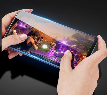 Dux Ducis 10D Tempered Glass wytrzymałe szkło hartowane 9H na cały ekran z ramką OnePlus Nord N200 5G czarny (case friendly) (74475) - zdjęcie 2