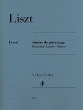 Liszt Franz Années de p lerinage Premi re Année Suisse